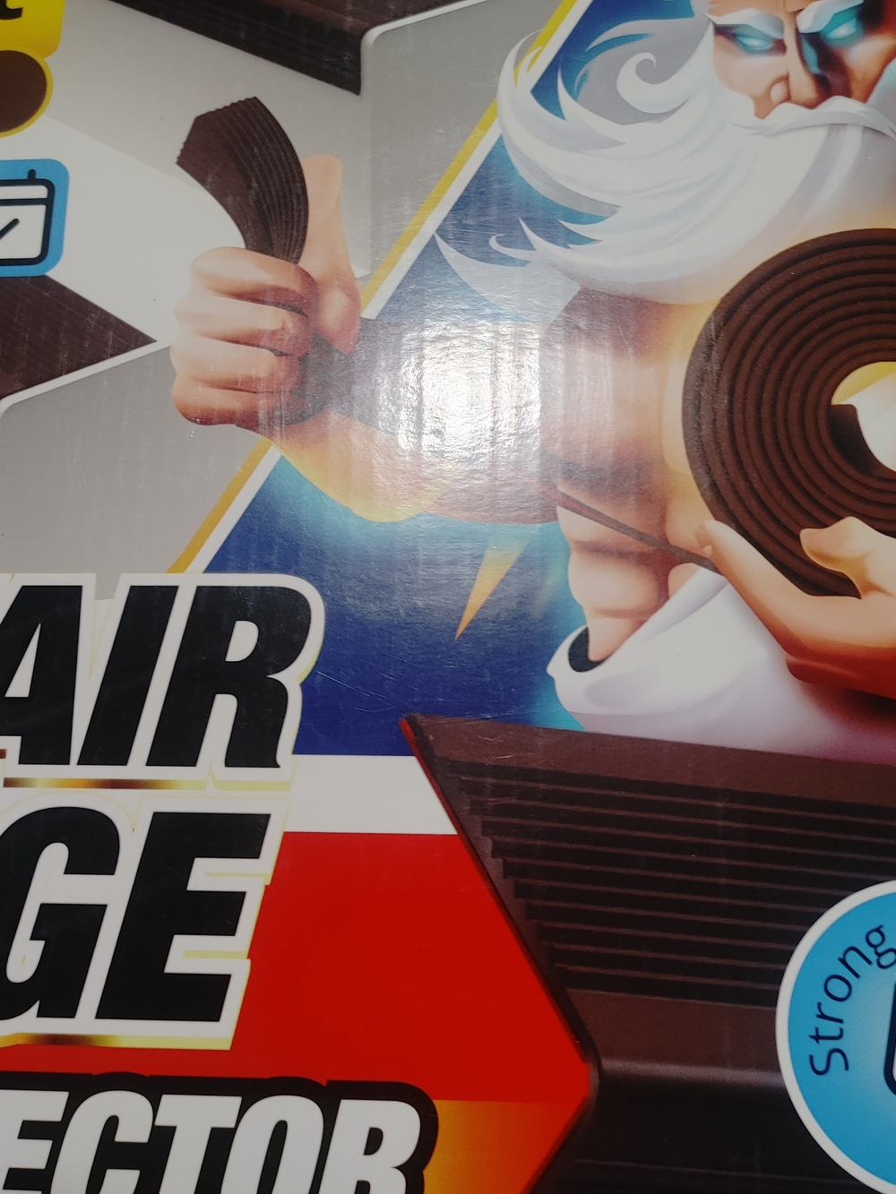 Thunder Grip Black Stair Edge Protector Rubber Trim - Picture 5 of 6